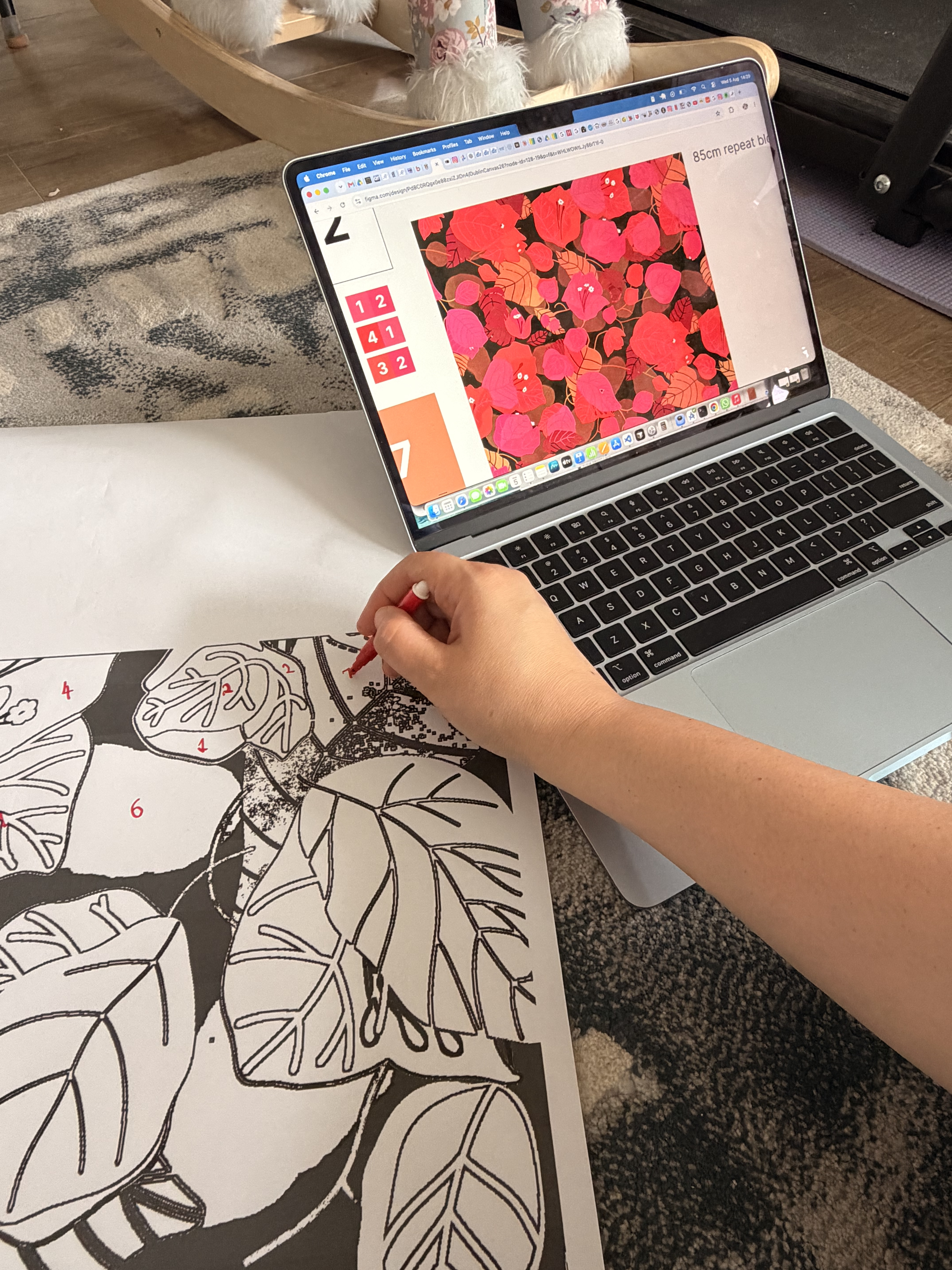 Drawing the Dublin Canvas composition onto the utility box