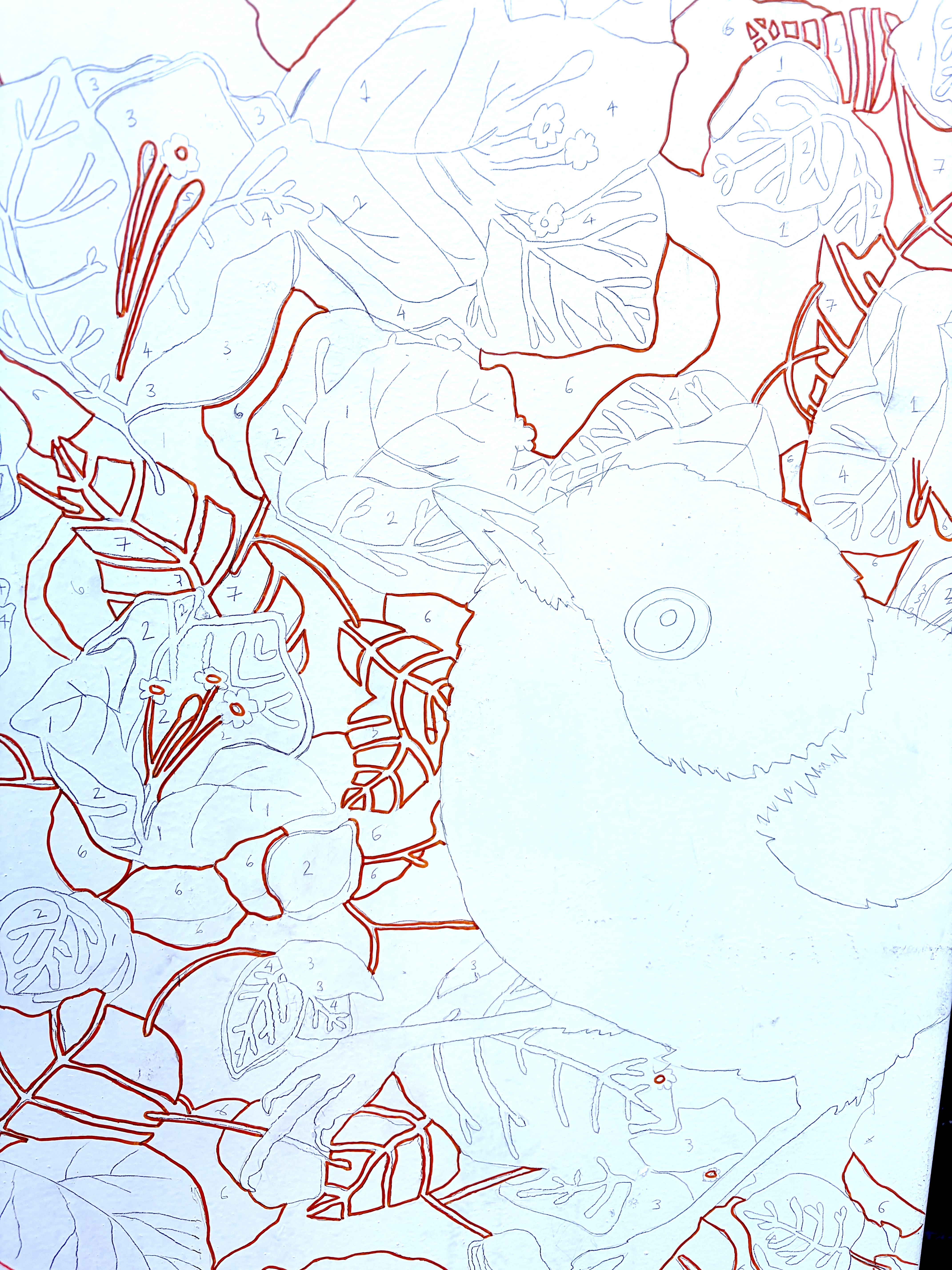 Drawing the Dublin Canvas composition onto the utility box